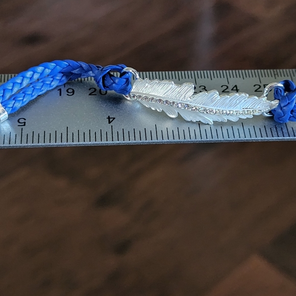 RFM Roberto Mennella Cortona Interchangeable Braided Strap Leaf Bracelet Silver - Picture 6 of 10